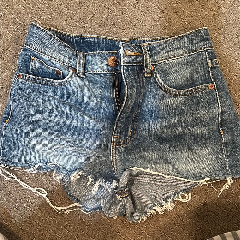 Denim Cut Off Women's Shorts